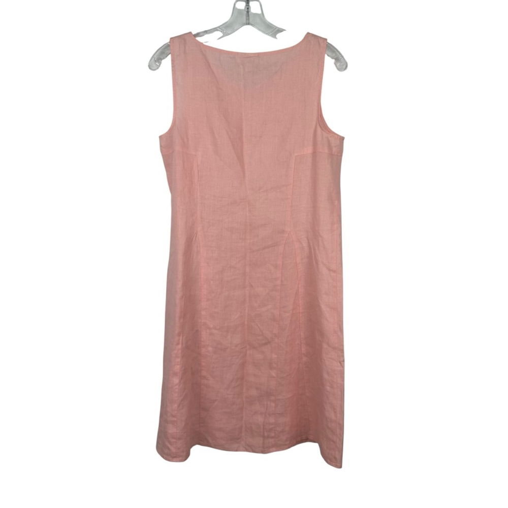J.Jill Love Linen Shift Dress Pink XS Sleeveless - Picture 3 of 8